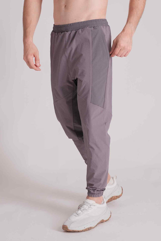 SPH0205 - Water Resistant Stretch Ripstop Tapered Training Joggers 30" - Dark Grey