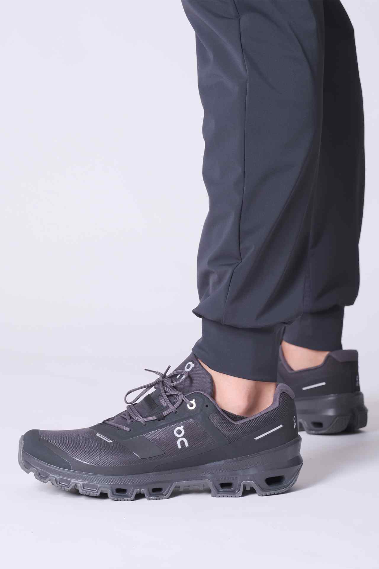 SPH0206 - Stretch Branded Elastic Running Joggers 31" - Navy