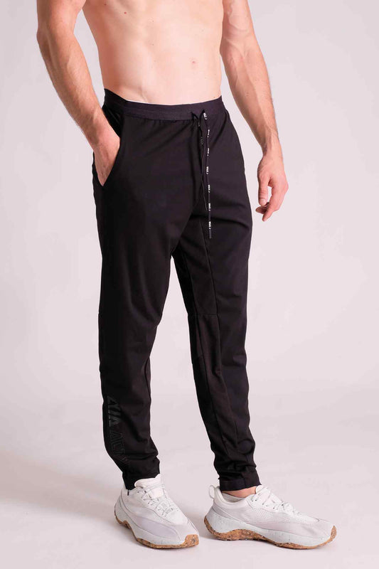 SPH0218 - Lightweight Stretch Hybrid Training Joggers 30" - Black
