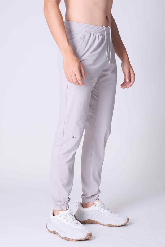 SPH0219 - Lightweight Stretch Nylon Flex Training Joggers 32" - Light Grey