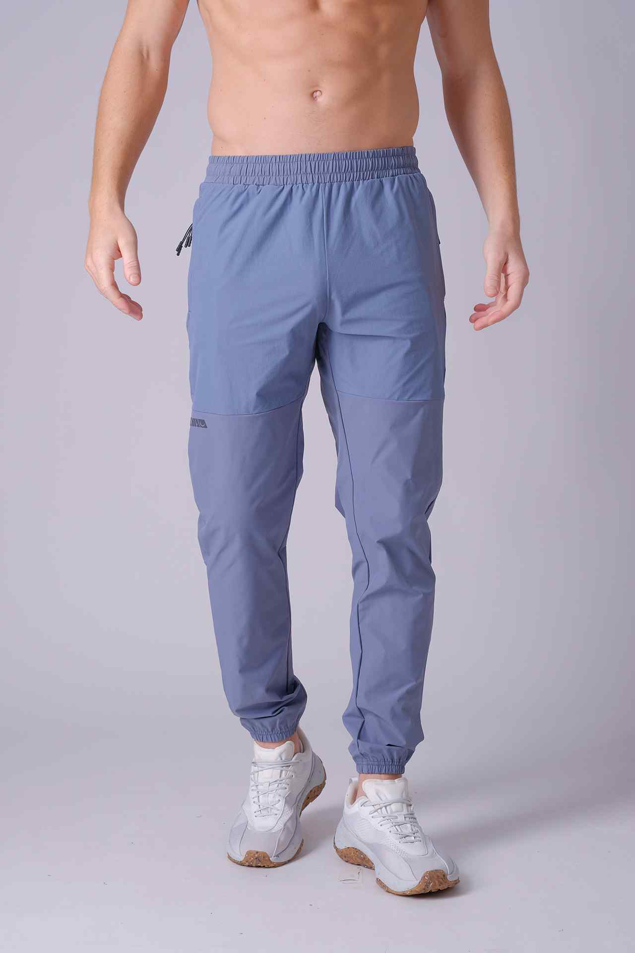 SPH0227 - Water Resistant Flex Ripstop Workout Pants 31" - Ash Blue