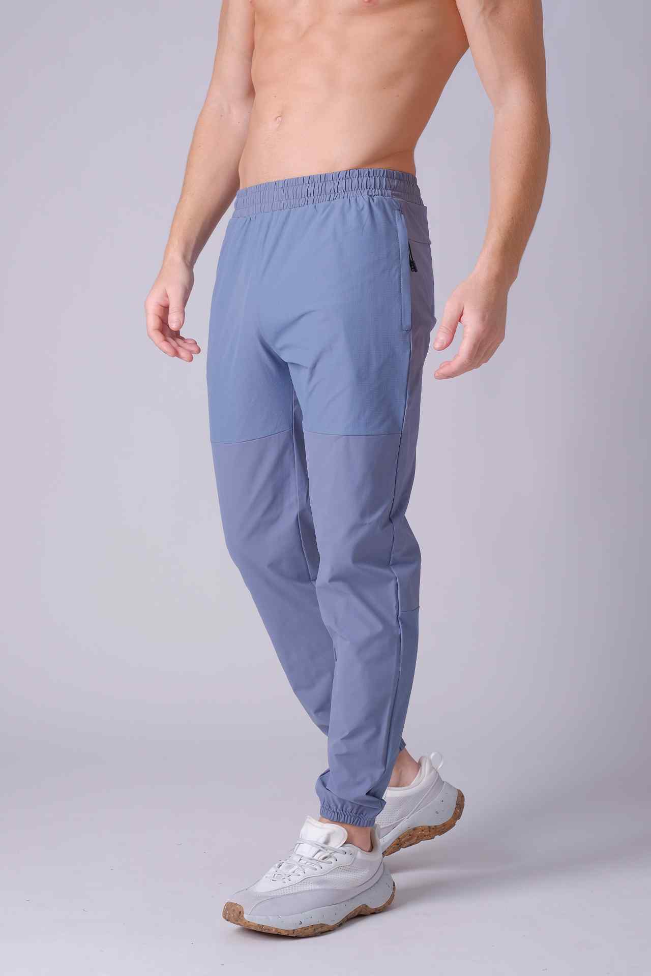 SPH0227 - Water Resistant Flex Ripstop Workout Pants 31" - Ash Blue