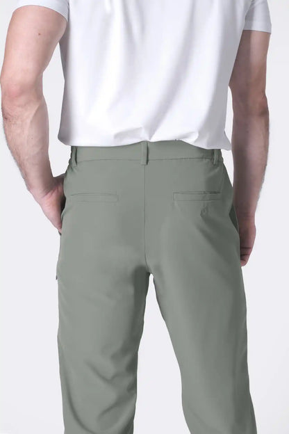 SPH0240 - Essential Ultra Lightweight Classic Fit Stretch Moving Pants 30" - Agave