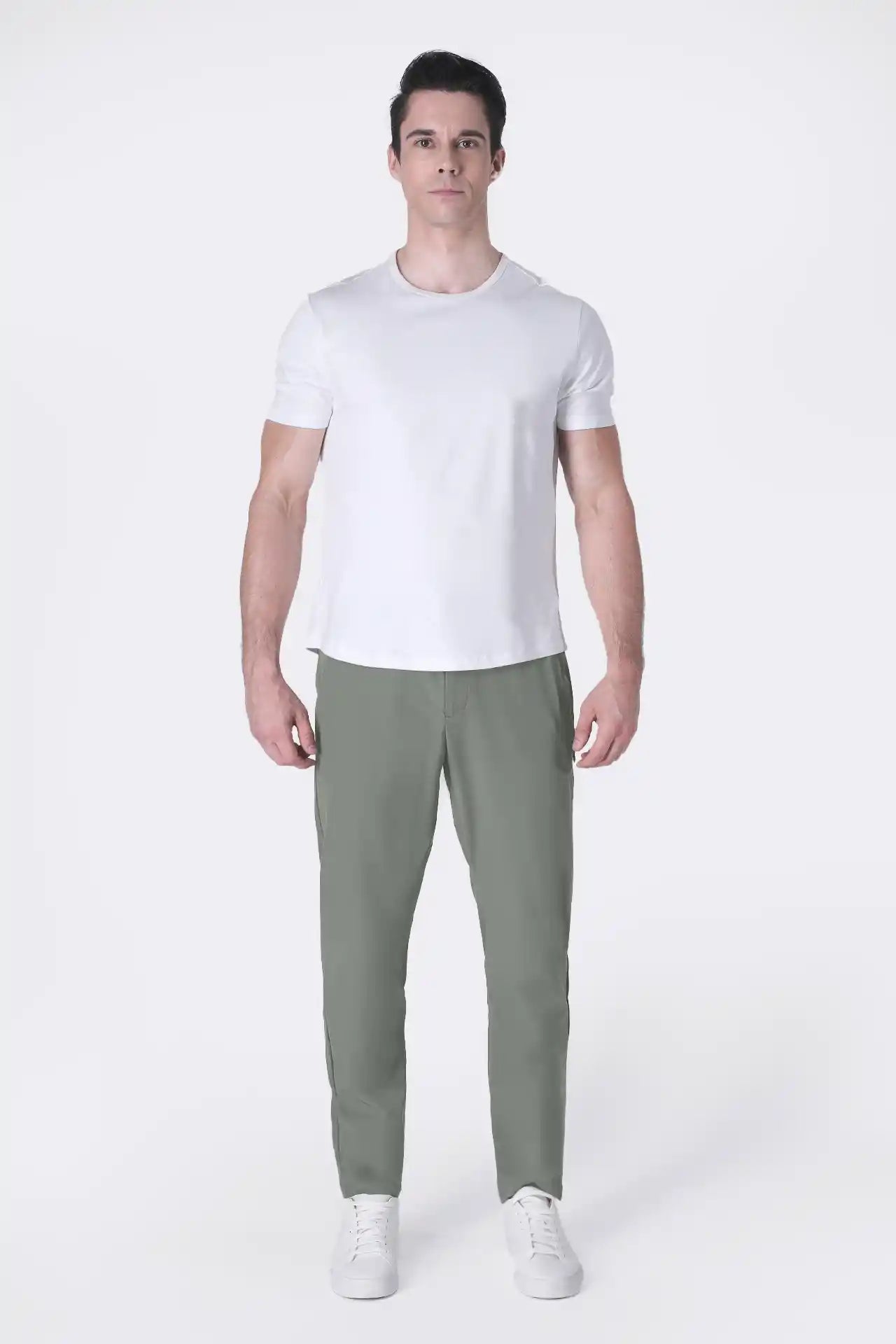 SPH0240 - Essential Ultra Lightweight Classic Fit Stretch Moving Pants 30" - Agave