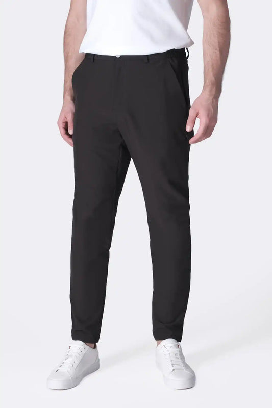 SPH0240 - Essential Ultra Lightweight Classic Fit Stretch Moving Pants 30" - Black