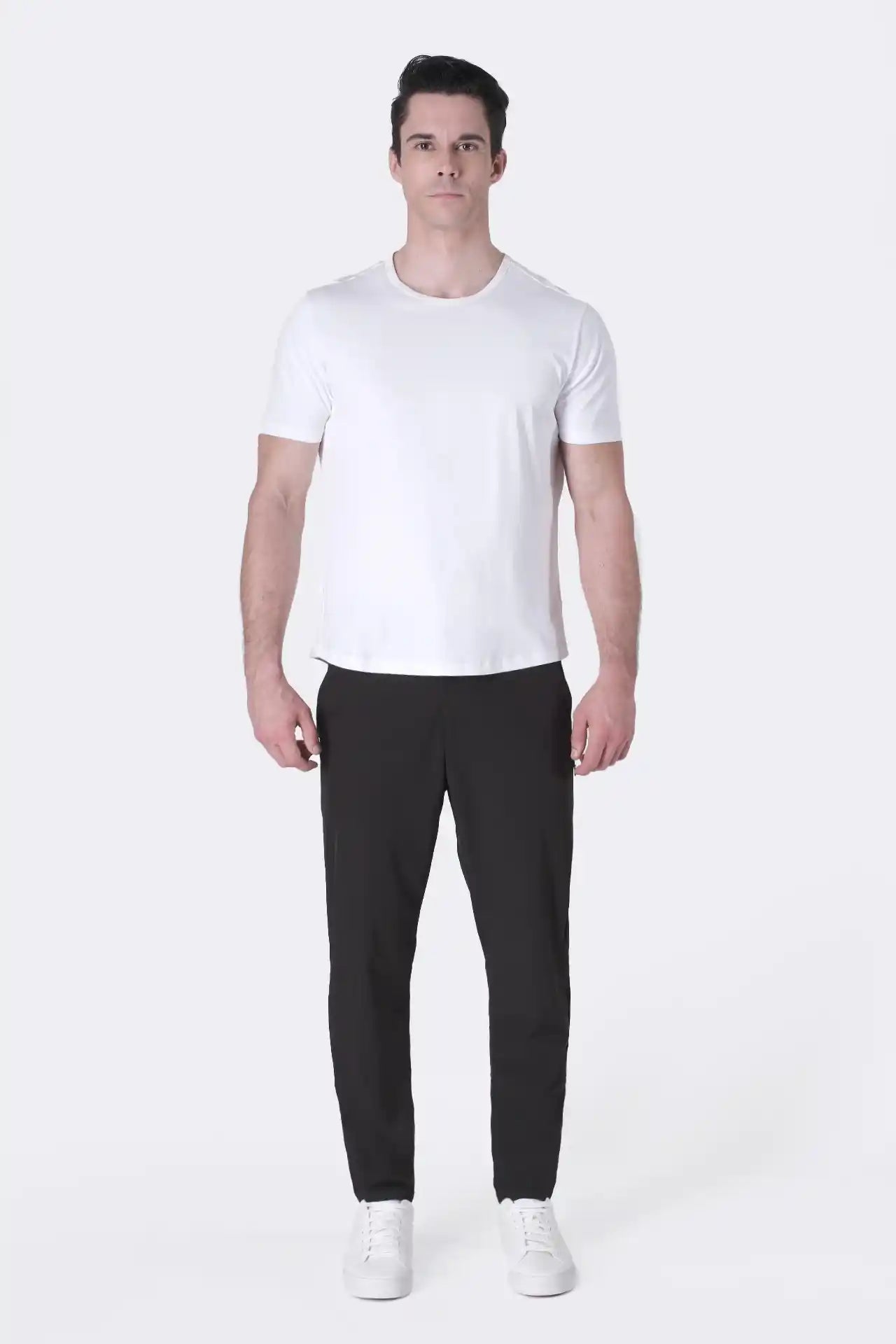 SPH0240 - Essential Ultra Lightweight Classic Fit Stretch Moving Pants 30" - Black