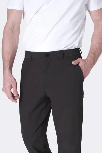 SPH0240 - Essential Ultra Lightweight Classic Fit Stretch Moving Pants 30" - Black