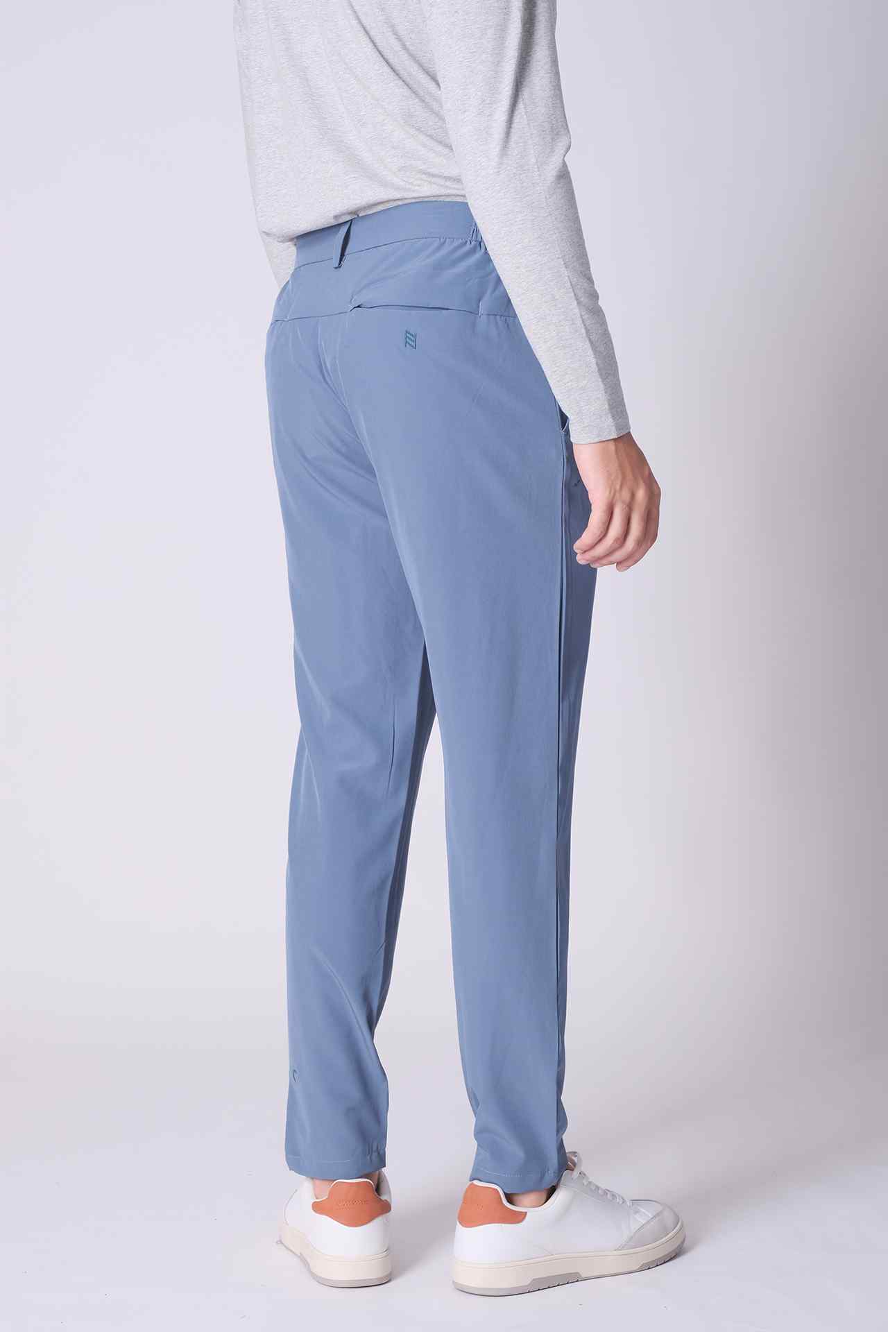 SPH0240 - Essential Ultra Lightweight Classic Fit Stretch Moving Pants 30" - Denim Blue