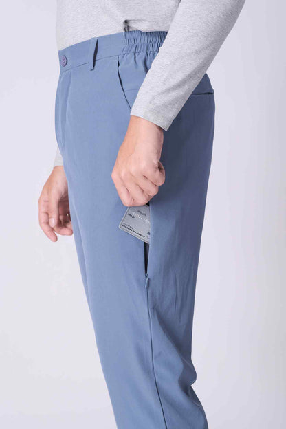 SPH0240 - Essential Ultra Lightweight Classic Fit Stretch Moving Pants 30" - Denim Blue
