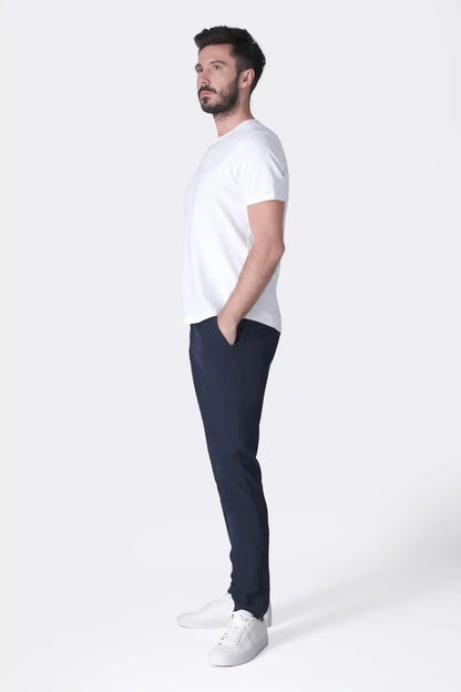 SPH0240 - Essential Ultra Lightweight Classic Fit Stretch Moving Pants 30" - Navy