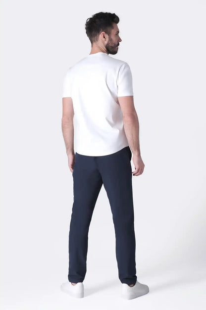 SPH0240 - Essential Ultra Lightweight Classic Fit Stretch Moving Pants 30" - Navy