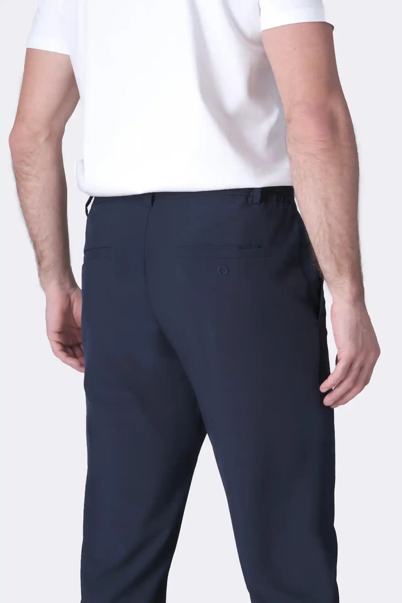 SPH0240 - Essential Ultra Lightweight Classic Fit Stretch Moving Pants 30" - Navy