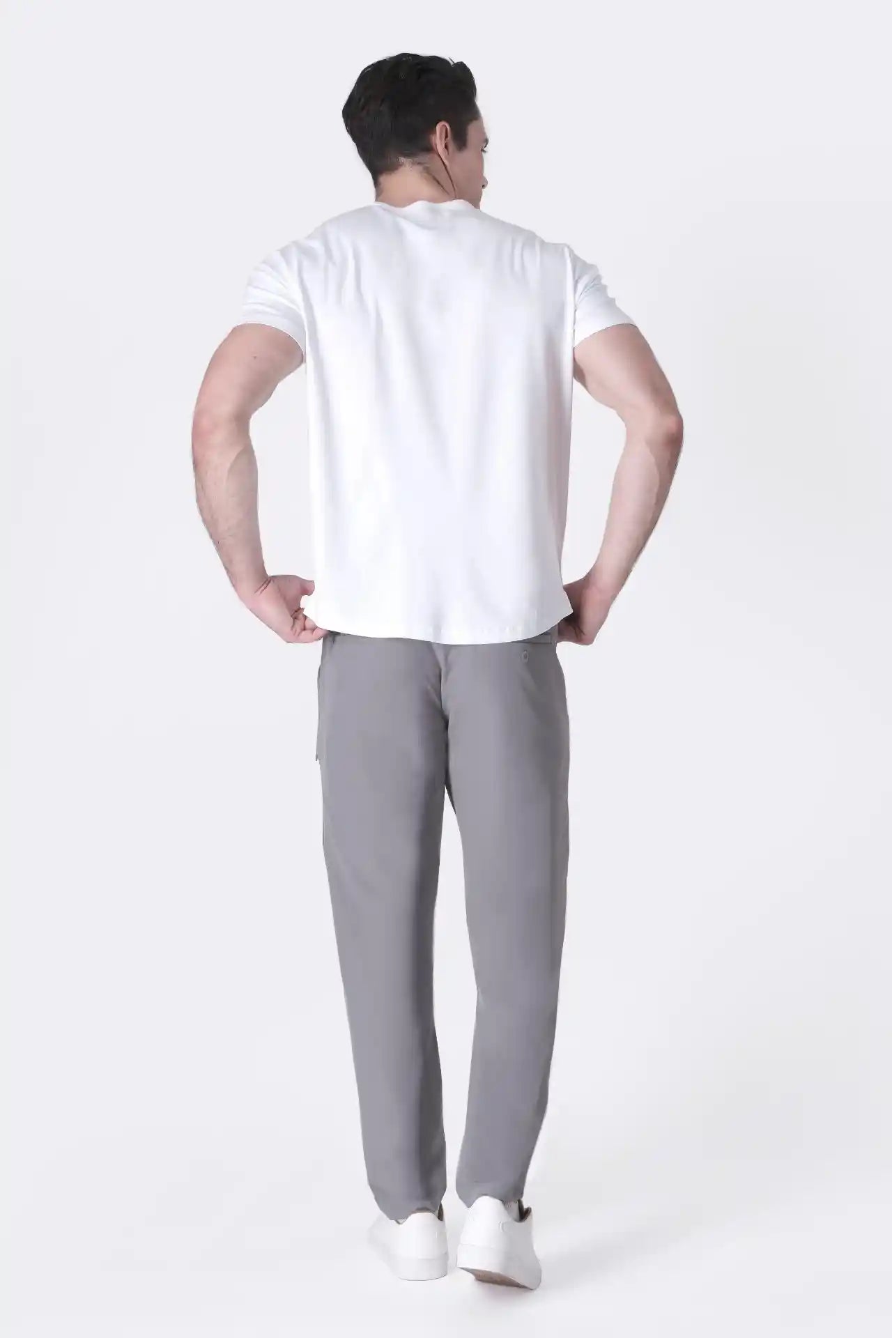 SPH0240 - Essential Ultra Lightweight Classic Fit Stretch Moving Pants 30" - Stone