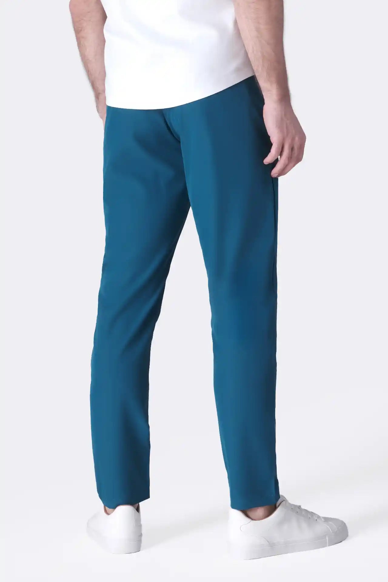 SPH0240 - Essential Ultra Lightweight Classic Fit Stretch Moving Pants 30" - Teal