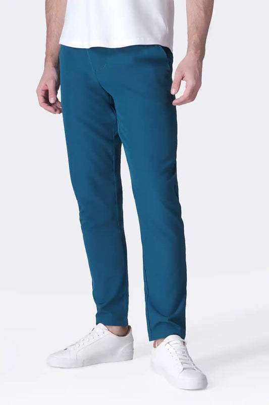 SPH0240 - Essential Ultra Lightweight Classic Fit Stretch Moving Pants 30" - Teal