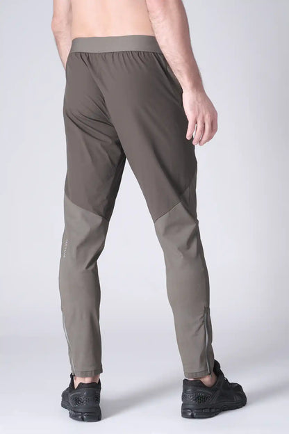 SPH0242 - Lightweight Stretch Nylon Workout Joggers 30" - Army