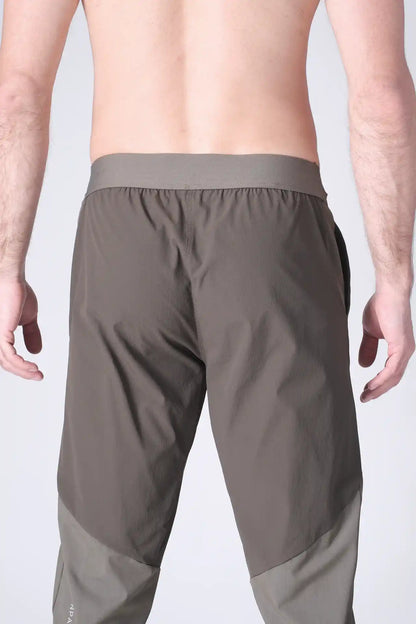 SPH0242 - Lightweight Stretch Nylon Workout Joggers 30" - Army