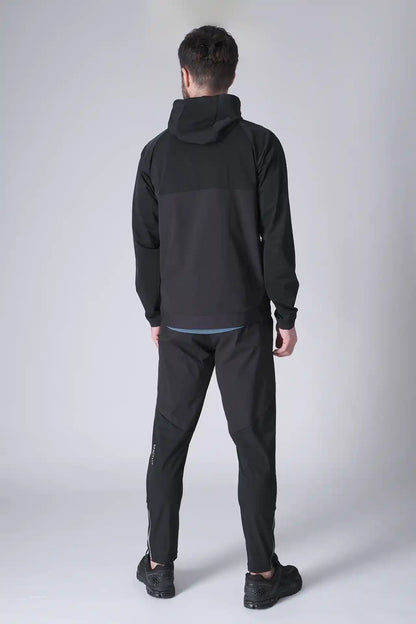 SPH0242 - Lightweight Stretch Nylon Workout Joggers 30" - Black