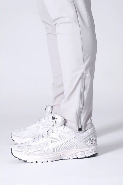 SPH0242 - Lightweight Stretch Nylon Workout Joggers 30" - Light Grey