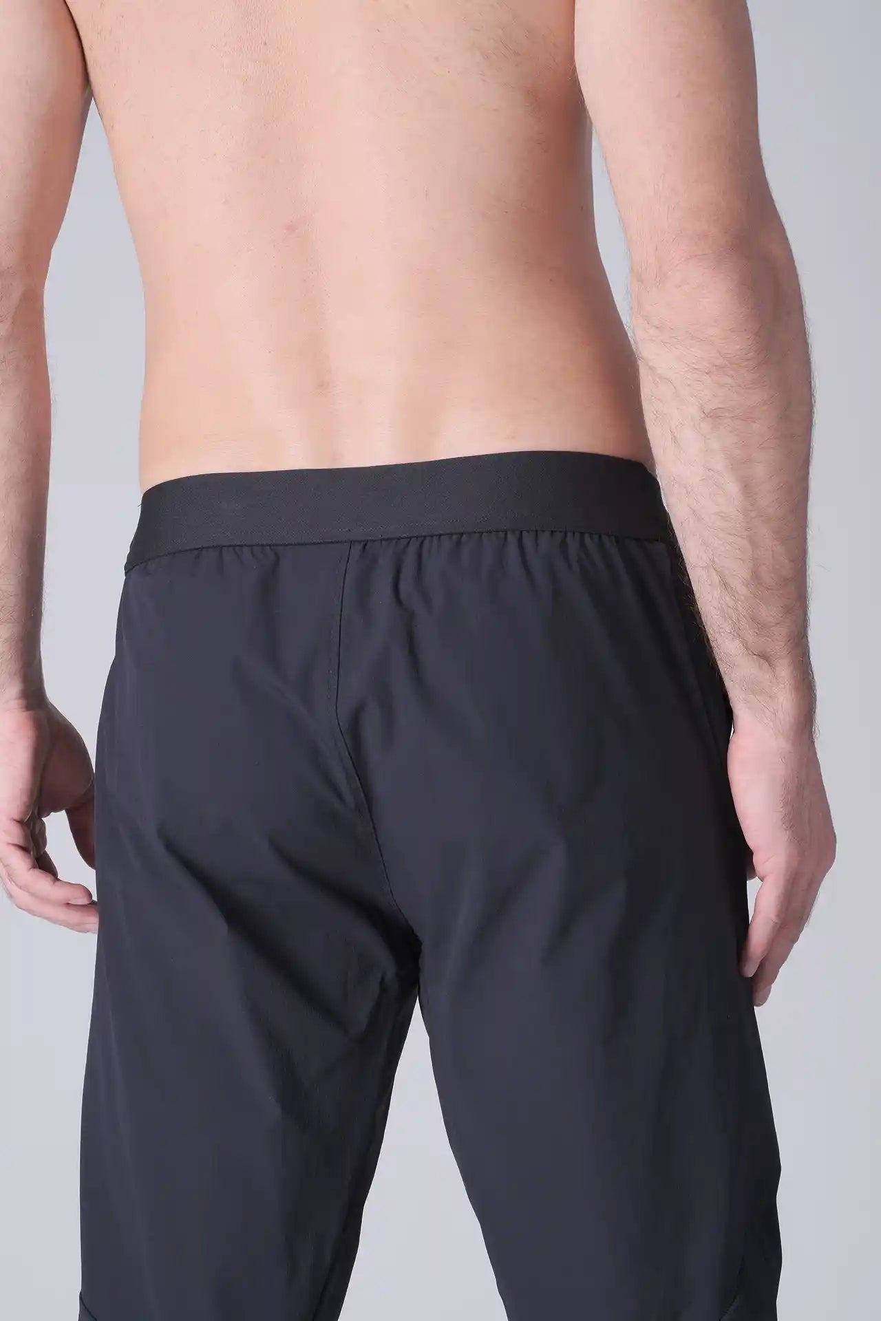 SPH0242 - Lightweight Stretch Nylon Workout Joggers 30" - Navy