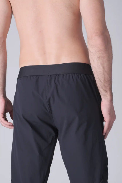 SPH0242 - Lightweight Stretch Nylon Workout Joggers 30" - Navy