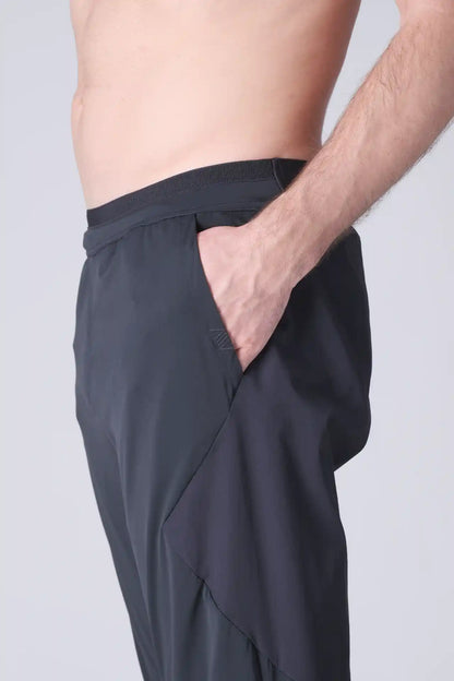 SPH0242 - Lightweight Stretch Nylon Workout Joggers 30" - Navy