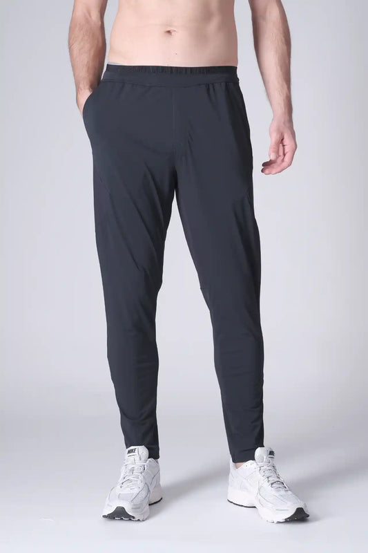 SPH0242 - Lightweight Stretch Nylon Workout Joggers 30" - Navy