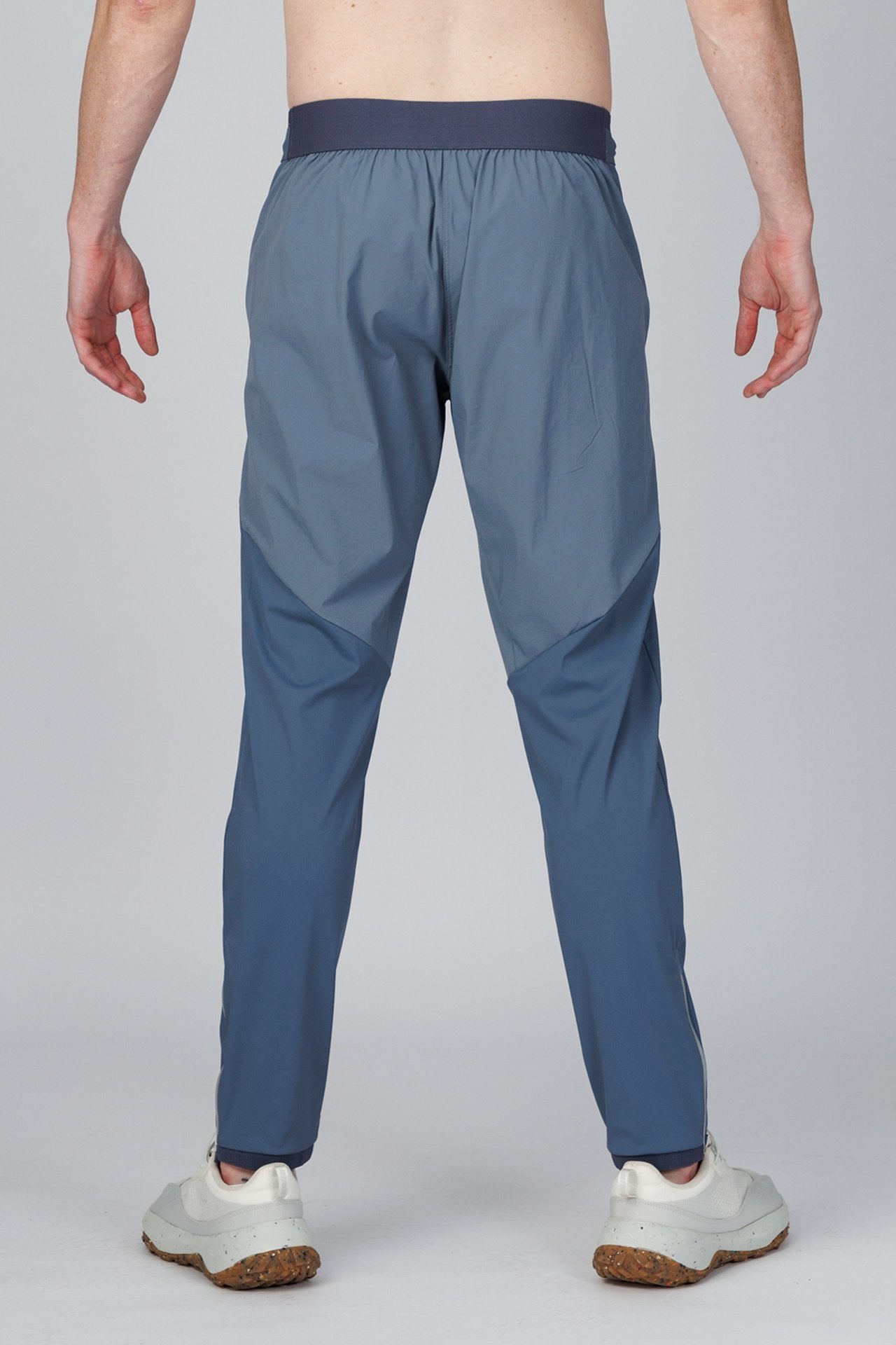 SPH0242 - Lightweight Stretch Nylon Workout Joggers 30" - Slate