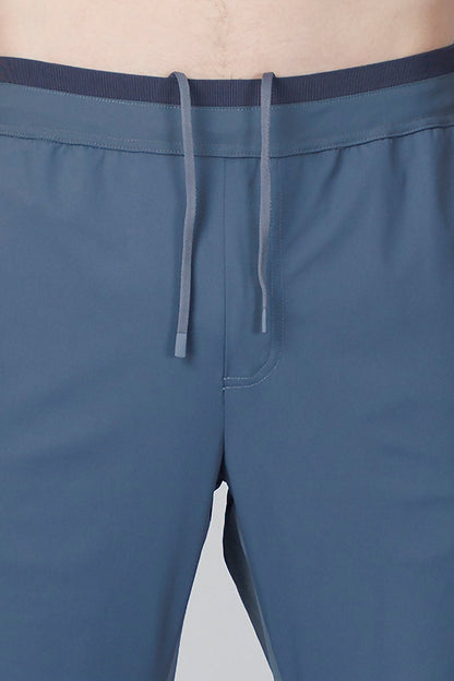 SPH0242 - Lightweight Stretch Nylon Workout Joggers 30" - Slate