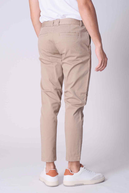 SPH0245 - Stretch Cotton Twill Workwear Chino Pant 30" - Khaki