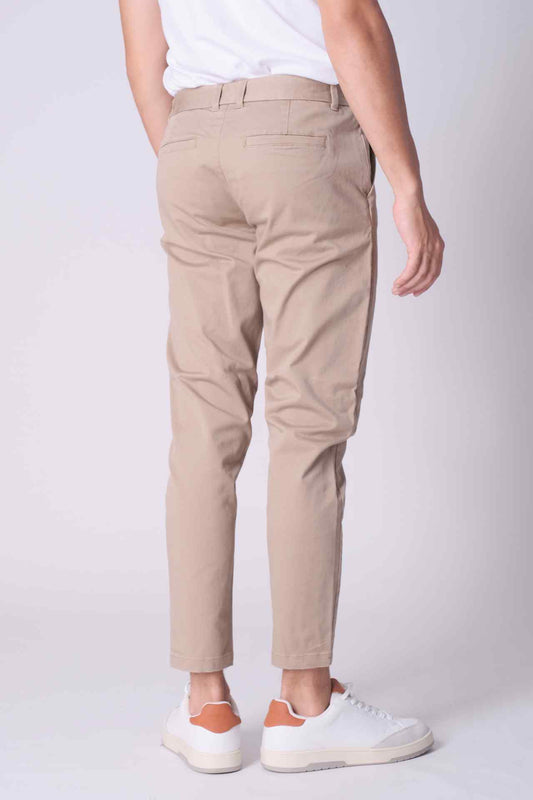 SPH0245 - Stretch Cotton Twill Workwear Chino Pant 30" - Khaki