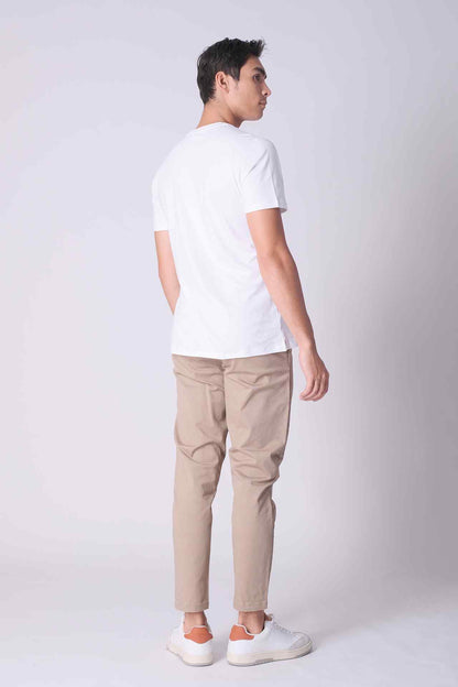 SPH0245 - Stretch Cotton Twill Workwear Chino Pant 30" - Khaki