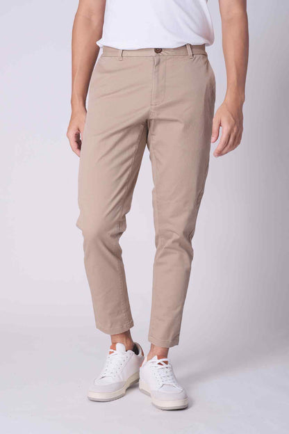 SPH0245 - Stretch Cotton Twill Workwear Chino Pant 30" - Khaki