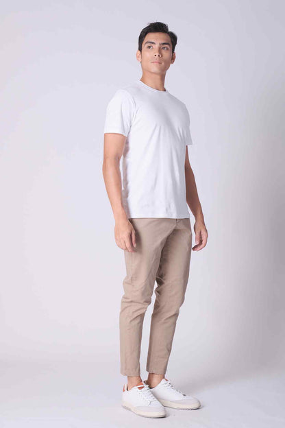 SPH0245 - Stretch Cotton Twill Workwear Chino Pant 30" - Khaki