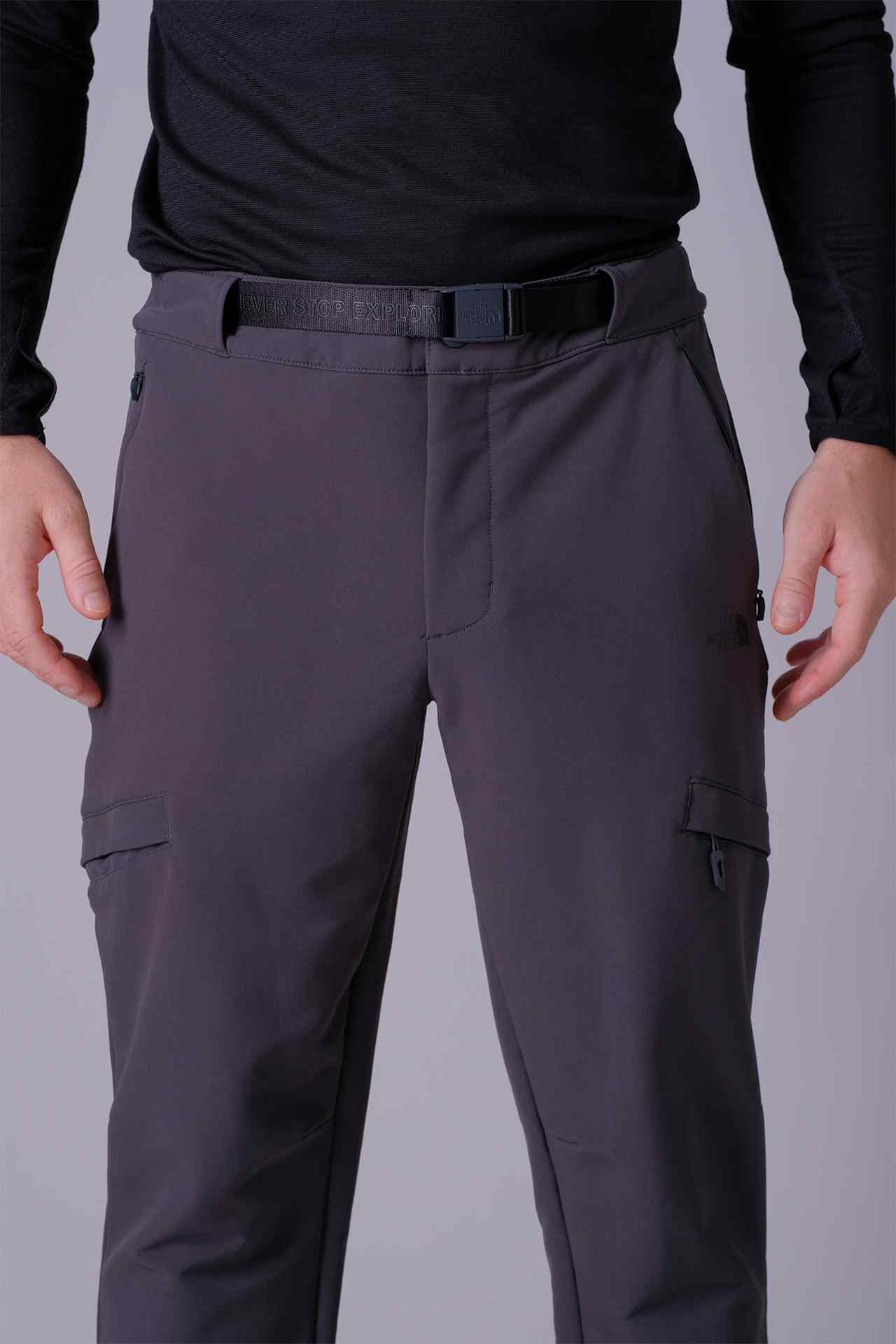 SPH0255 - Water Resistant Stretch Mountaineering Softshell Hiking Pants 30"