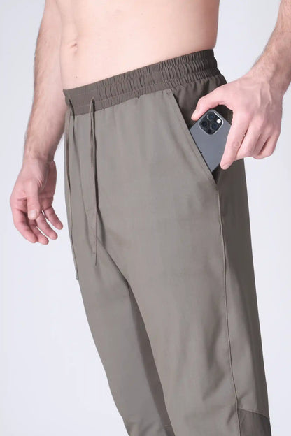 SPH0288 - Lightweight Stretch Nylon Workout Pants 30" - Army