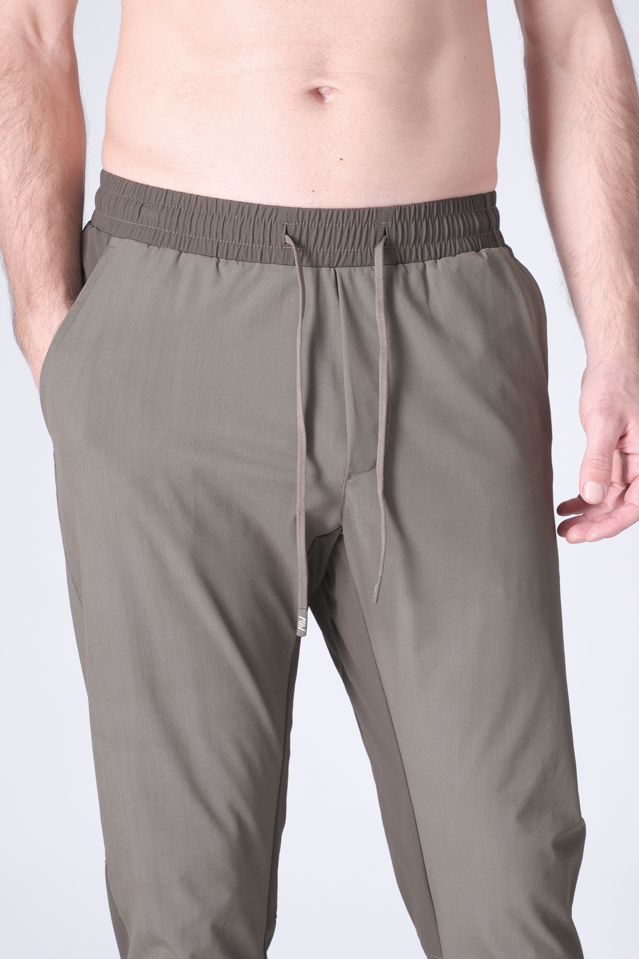 SPH0288 - Lightweight Stretch Nylon Workout Pants 30" - Army