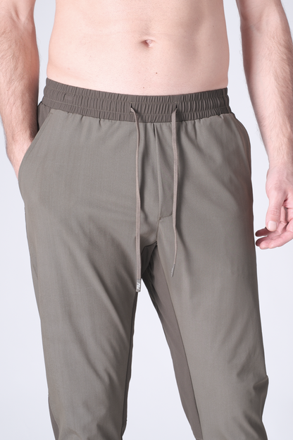 SPH0288 - Lightweight Stretch Nylon Workout Pants 30" - Army