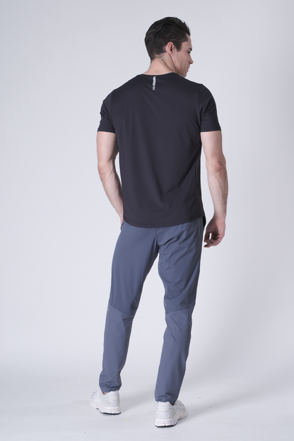 SPH0288 - Lightweight Stretch Nylon Workout Pants 30" - Ash Blue