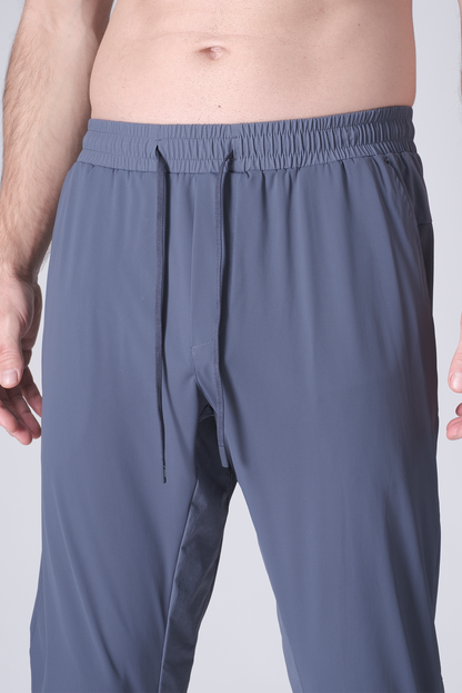 SPH0288 - Lightweight Stretch Nylon Workout Pants 30" - Ash Blue