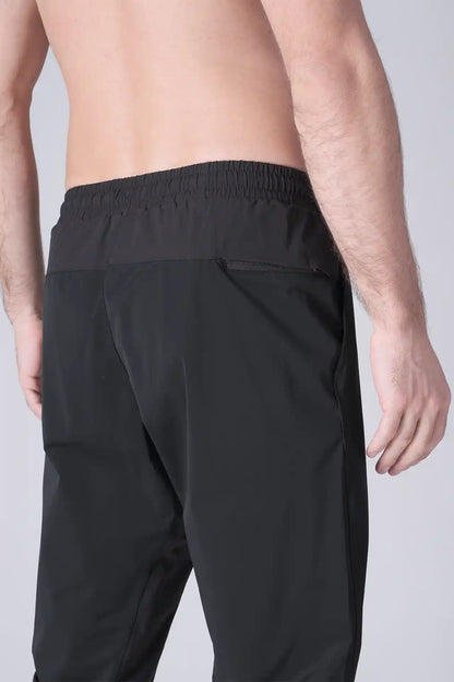 SPH0288 - Lightweight Stretch Nylon Workout Pants 30" - Black