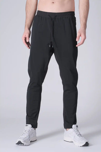 SPH0288 - Lightweight Stretch Nylon Workout Pants 30" - Black