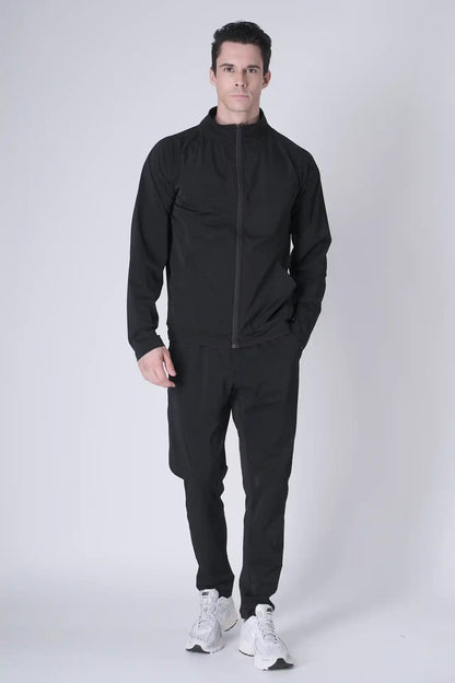 SPH0288 - Lightweight Stretch Nylon Workout Pants 30" - Black