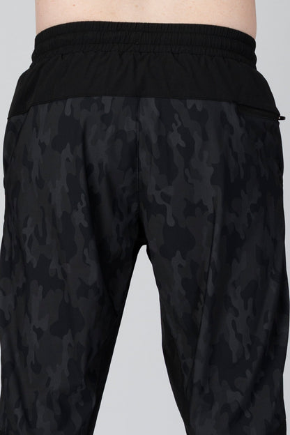 SPH0288 - Lightweight Stretch Nylon Workout Pants 30" - Digital Camo