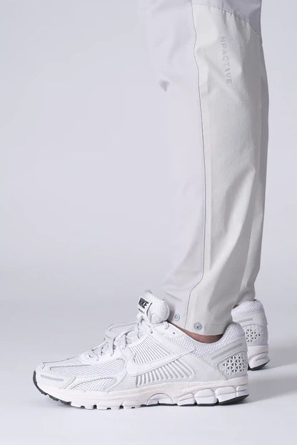 SPH0288 - Lightweight Stretch Nylon Workout Pants 30" - Light Grey