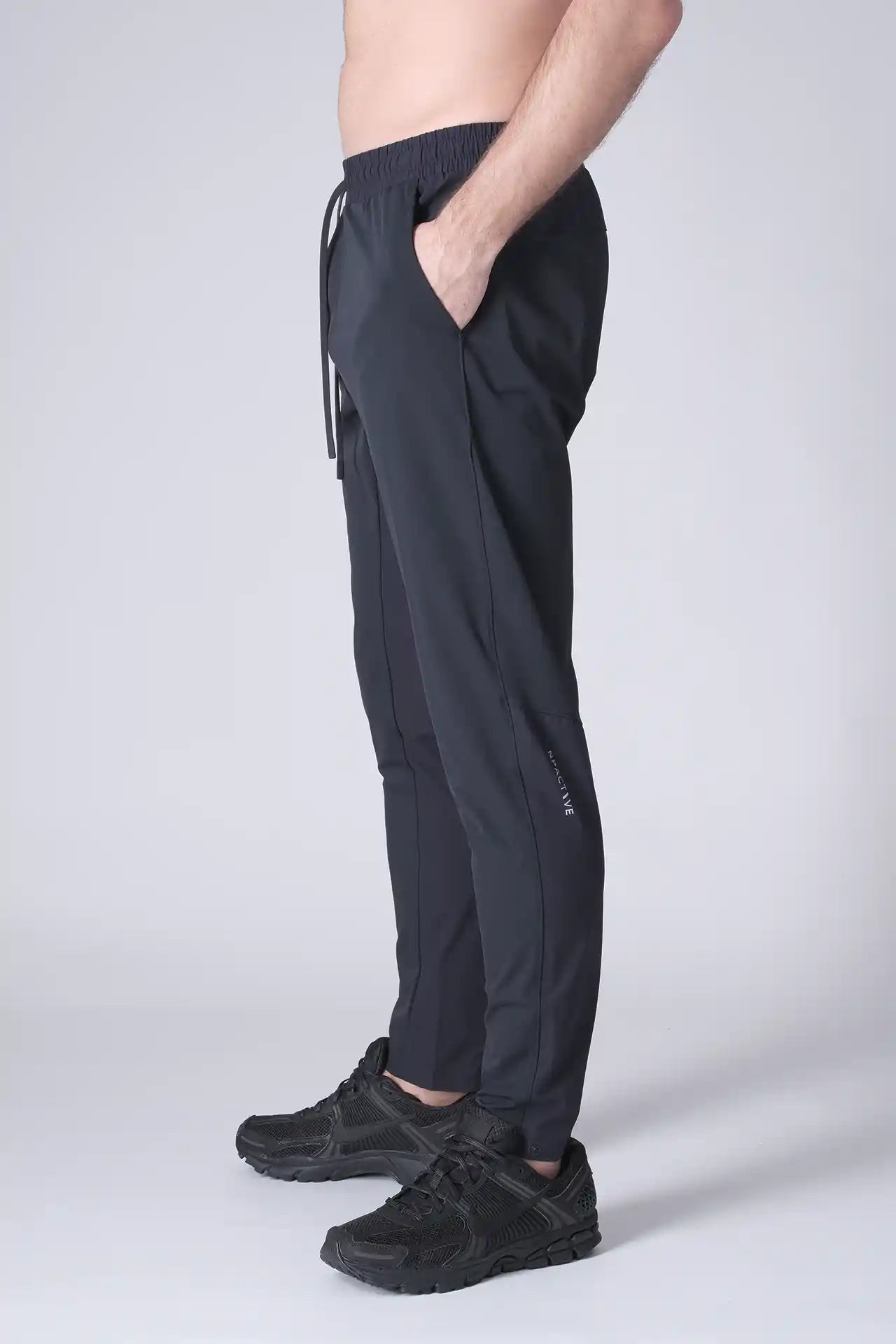 SPH0288 - Lightweight Stretch Nylon Workout Pants 30" - Navy