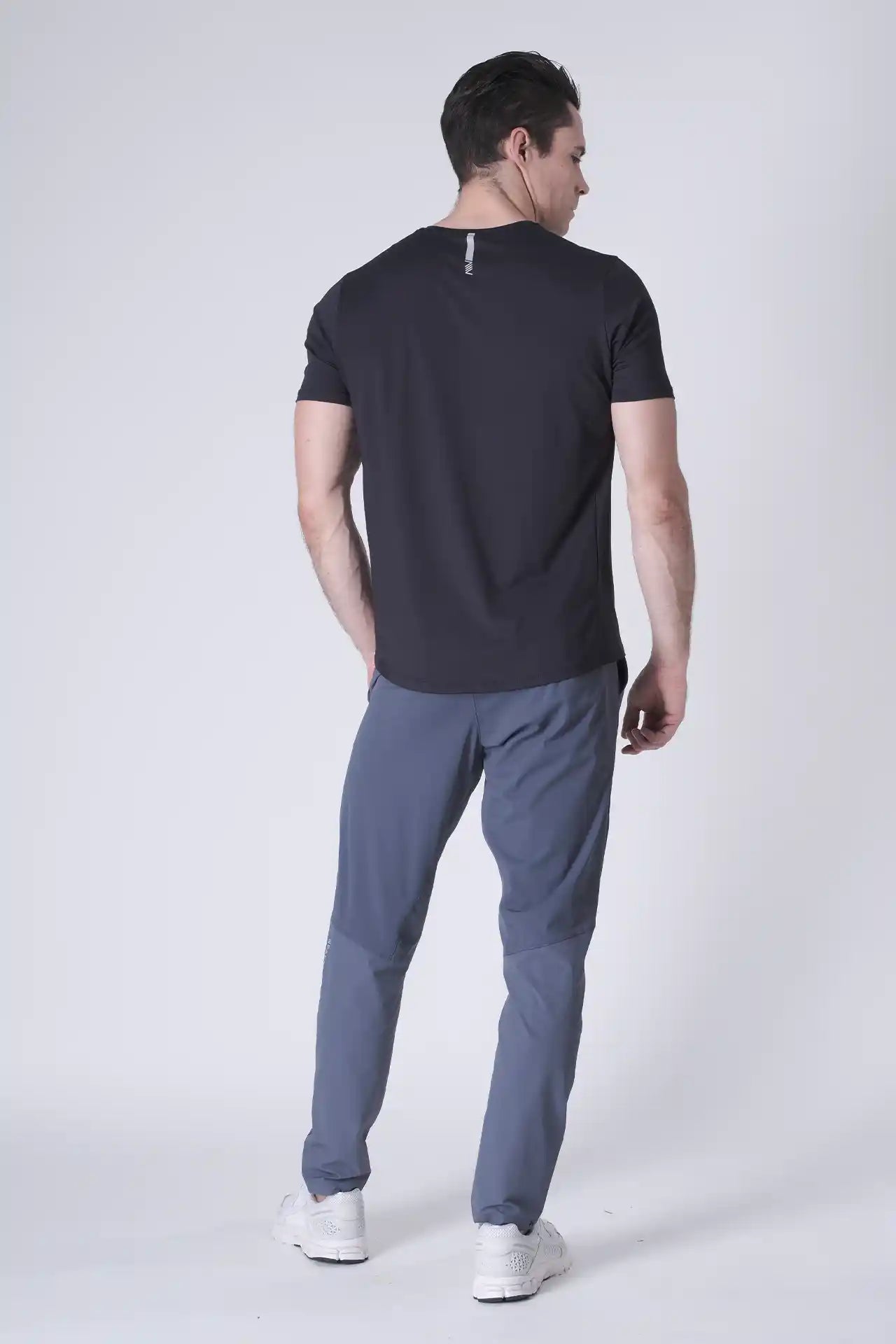 SPH0288 - Lightweight Stretch Nylon Workout Pants 30" - Slate