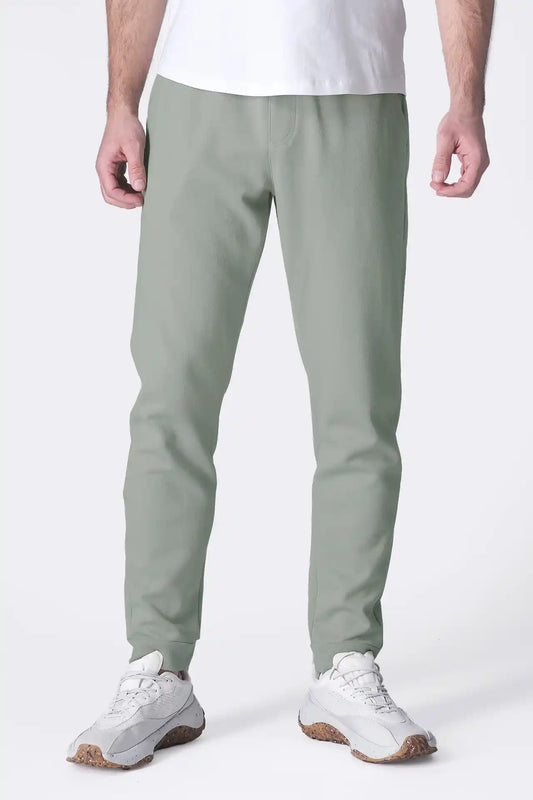SPH0289 - Ultra Soft Stretch Interlock Back Zip Pocket Joggers 30” - Agave