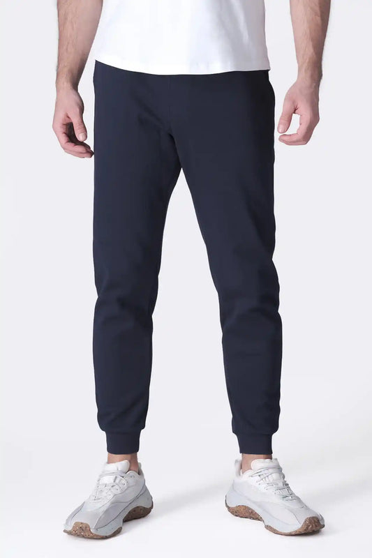 SPH0289 - Ultra Soft Stretch Interlock Back Zip Pocket Joggers 30” - Navy