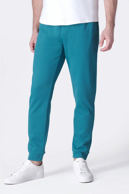 SPH0289 - Ultra Soft Stretch Interlock Back Zip Pocket Joggers 30” - Teal